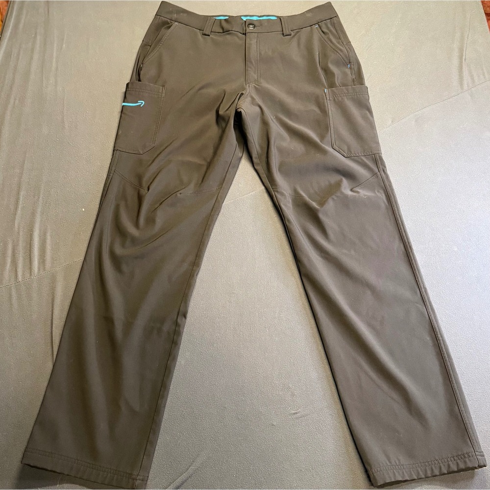 Amazon by Luly Yang Workwear Cargo Pants Men's L 34-37 Black Utility